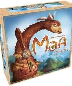 Moa Board Game by Martin Wallace for 2 to 5 Players Ages 10 and Up