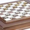 Mancini Luxury Checkers Board and Valentino 24K Gold Checkers Italy 4
