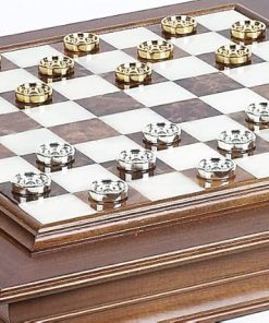 Bello Games Collezioni – Napolitano Cabinet Board & Bella Valentina Checkers from Italy