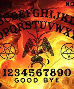 Classic Lava Ouija Board Design with Planchette for Fun Gatherings 2