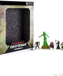 WizKids D&D Icons of the Realms Saltmarsh Box 1 Collectible Figures