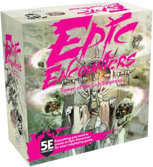 Epic Encounters Tower of The Lich Empress RPG Fantasy Tabletop Game