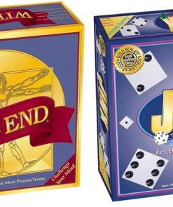 Wit’s End + Jinx = Double Play Board Game Bundle for Adults and Family Game Night