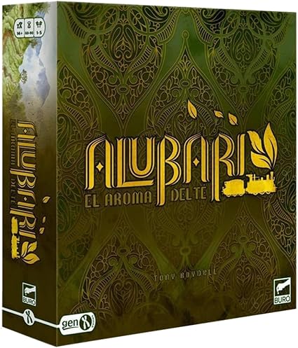 Alubari A Nice Cup of Tea Board Game Worker Placement for Ages 14+ Alubari A Nice Cup of Tea Board Game Worker Placement for Ages 14+