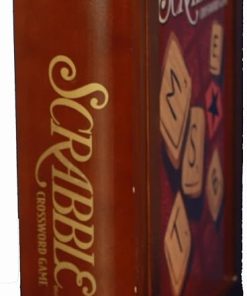 Parker Brothers Vintage Scrabble Game Collection in Wooden Book Box 2