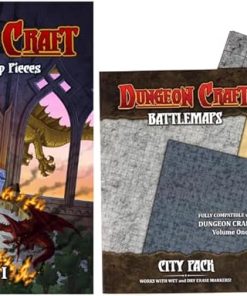 Dungeon Craft Board Game Bundle Volume 1 Custom Box Battle Mat DND RPG