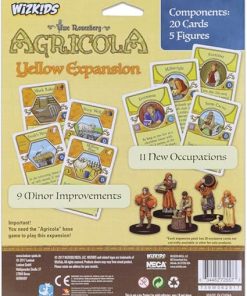 WizKids Agricola Game Expansion in Yellow Color Edition 2