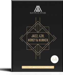 1920s Murder Mystery Dinner Party Game for Up to 20 Players