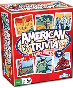 American Trivia Family Edition by Outset Media for Fun Game Nights 2