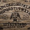 Classic Swirl Ouija Board Design with Planchette for Spirits 4