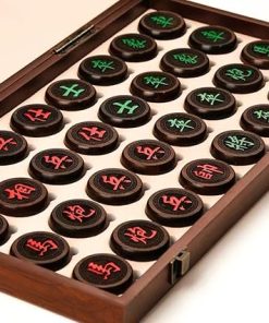 Travel Xiangqi Chess Set Folding Strategy Board Game for 2 Players 2