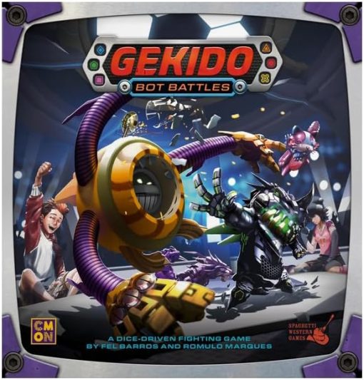Gekido Bot Battles Game by CMON - Action-Packed Strategy Fun