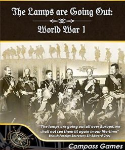 CPS The Lamps Are Going Out World War I in Europe Near East Boardgame