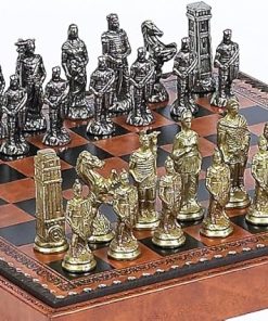 Bello Games Collezioni Lorenzini Chessmen and Marcello Chess Board Italy