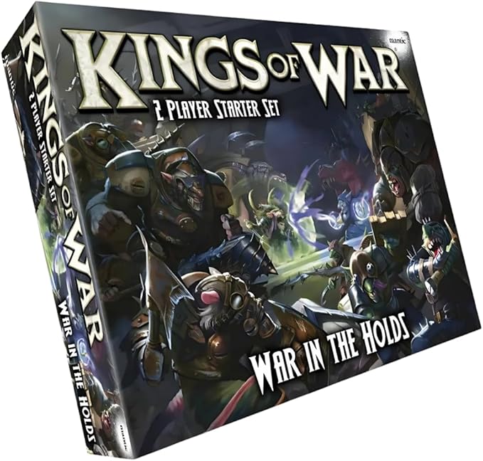 Kings of War 3rd Edition War in The Holds Two Player Starter Set Kings of War 3rd Edition War in The Holds Two Player Starter Set