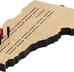 Vermont Cribbage Board Made in USA Durable Design and Quality Craftsmanship