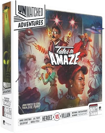 Iello Unmatched Tales Board Game for Ages 9 and Up 1-4 Players 60 Minutes Iello Unmatched Tales Board Game for Ages 9 and Up 1-4 Players 60 Minutes