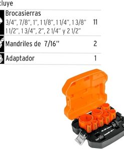 Truper Expert Bimetallic Brocasierras Game 13 Pieces Set 2