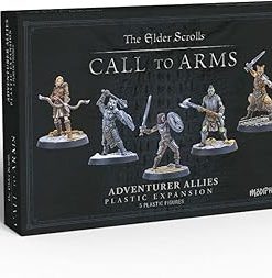 Elder Scrolls Call to Arms Adventurer Allies Resin Miniatures by Modiphius
