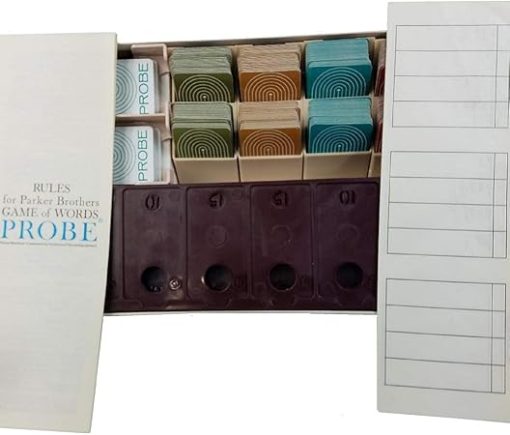 Complete Vintage 1964 Parker Brothers PROBE Game Of Words Set - Image 2