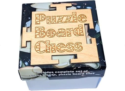 Complete Chess Puzzle Board Set for Hours of Fun and Strategy