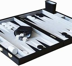 Piatnik 6345 Backgammon Game Set with Case for Fun Play