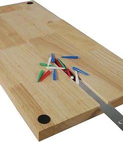 Worldwise Imports Four Track Cribbage Board Game for Four Players 2