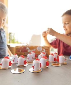 Fat Brain Toys Peek A Doodle Doo Chicken and Egg Memory Game for Kids 2