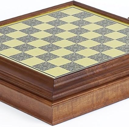 Bellagio Chess and Checkers Cabinet Board Made in Italy Bellagio Chess and Checkers Cabinet Board Made in Italy