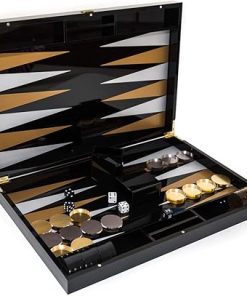 Luxury Large Acrylic Backgammon Set by Bellissima Christina 18.5 Inch 2