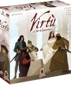 Virtù Board Game Italian Renaissance City Building Strategy for Ages 14+