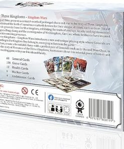 Kingdoms Wars Historical Strategy Card Game for 2-10 Players Age 14+ 2