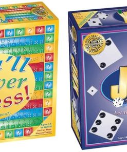 Game Development Group You’ll Never Guess + Jinx = Double Play Board Games for Family Game Night (6+)