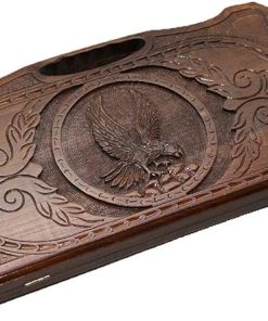 Large Hand Carved 23.6 Inch Armenian Backgammon Checkers Board Game