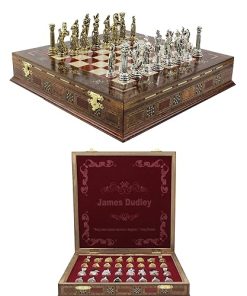 Customizable Luxury Chess Set – Perfect Father’s Day Gift