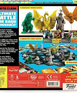 Funko Games Godzilla Tokyo Clash Board Game for Ages 10 and Up 2