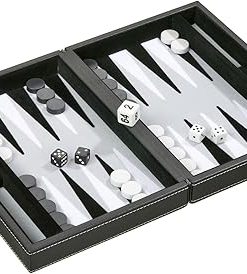 Backgammon Tinos Small Black Color 1712 2