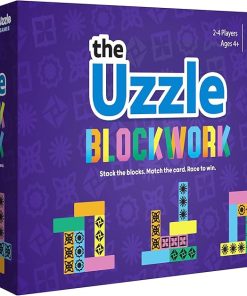 Blockwork by Uzzle Games – Fast Family Board Game for 2 to 4 Players
