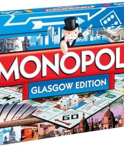 Glasgow Monopoly Board Game by Winning Moves for Fun Family Nights