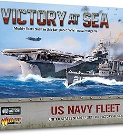 Victory at Sea US Navy Starter Fleet War Game – Tabletop WWII Strategy Game