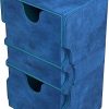 Stronghold 200 XL Deck Box for Double-Sleeved Card Storage in Blue