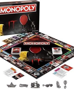 Monopoly IT Board Game Based on 2017 Drama Thriller Officially Licensed 2