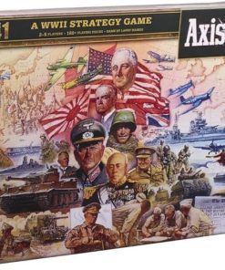 Axis and Allies 1941 Board Game for 5 Players Multicolor Edition