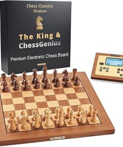 Millennium Chess Classics Electronic Chess Board with Smart AI Features