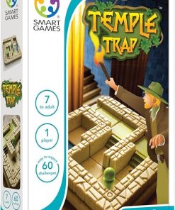 Temple Trap Puzzle Game with 48 Challenges for Ages 7 and Up