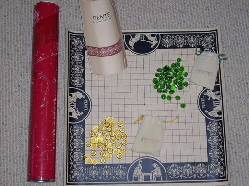 Vintage PENTE Classic Game 1981 Fourth Edition by Gary Gabrel and Tom Braunlich