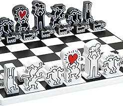 Keith Haring Chess Game VIL9221 Set for Unique Game Experience 2