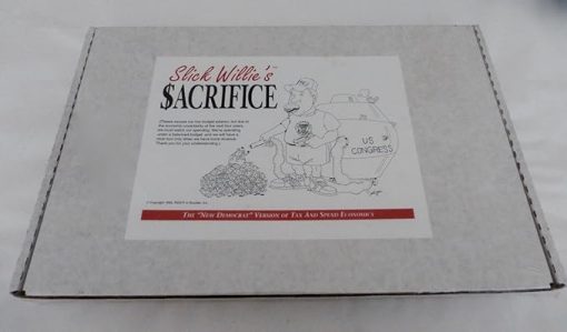 Vintage Bill Clinton Parody Satire Game Slick Willie's Sacrifice Copyright 1993 - Image 2