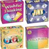 Quadruple Play Family Board Game Bundle for Game Night Fun Activities