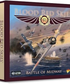 Warlord Blood Red Skies The Battle of Midway WWII Strategy Board Game